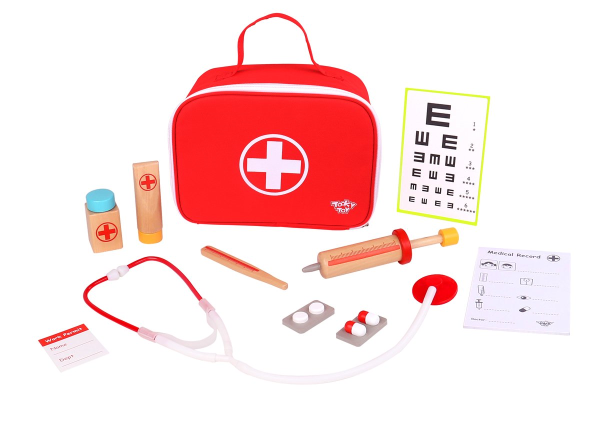 Other 921 TKC567 EA Wooden Medical Set (EXP), Various