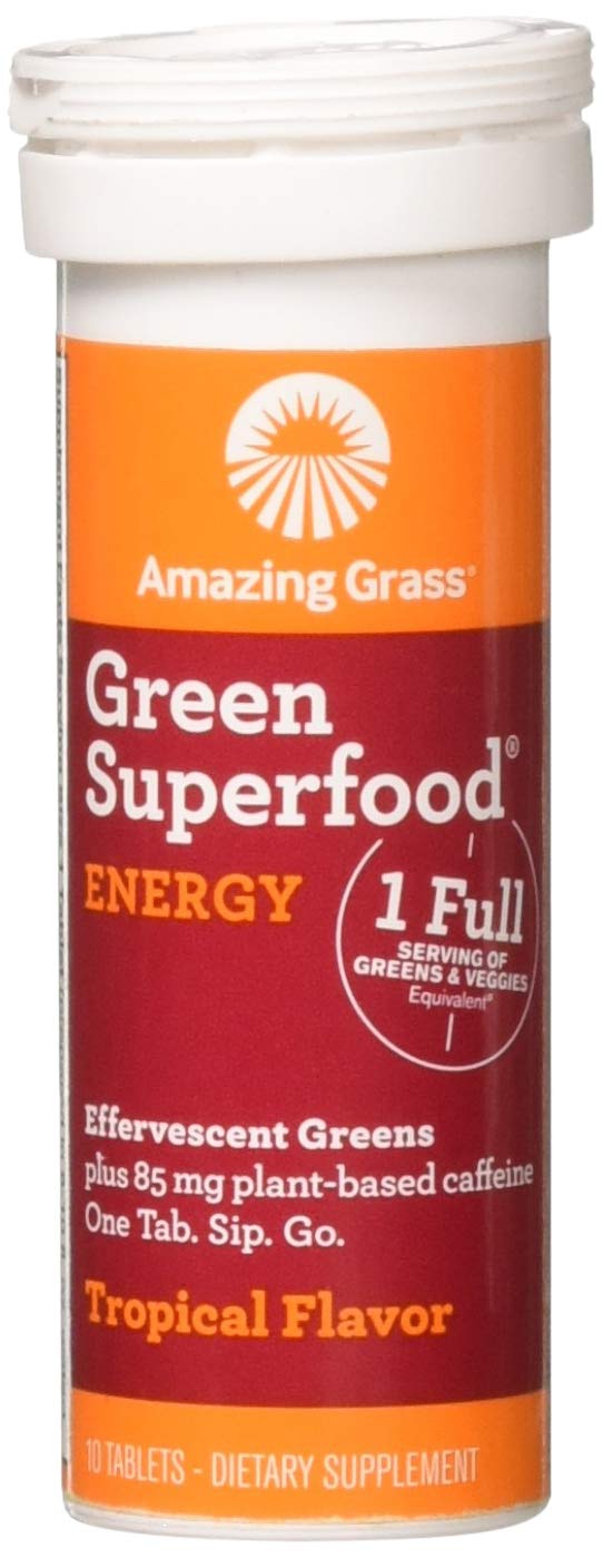 Amazing GrassTropical Energy Green Superfood, 10 CT