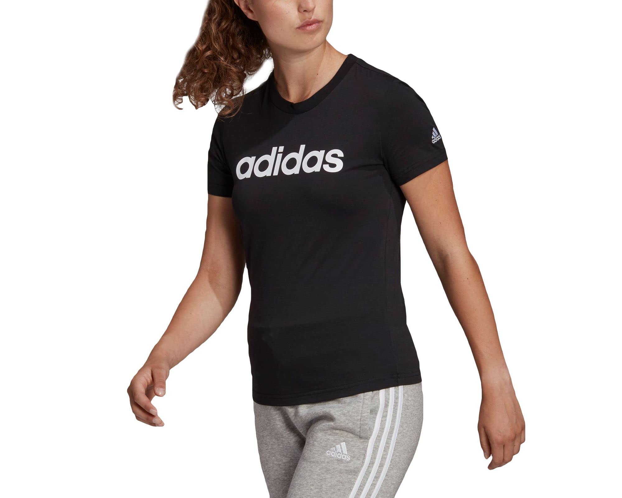 adidas Womens Essentials Slim Logo T-Shirt (pack of 1)