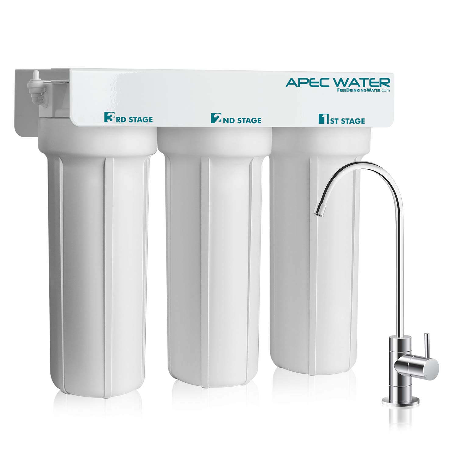 APEC Water Systems wfs-1000 3 stage under-sink water filter system