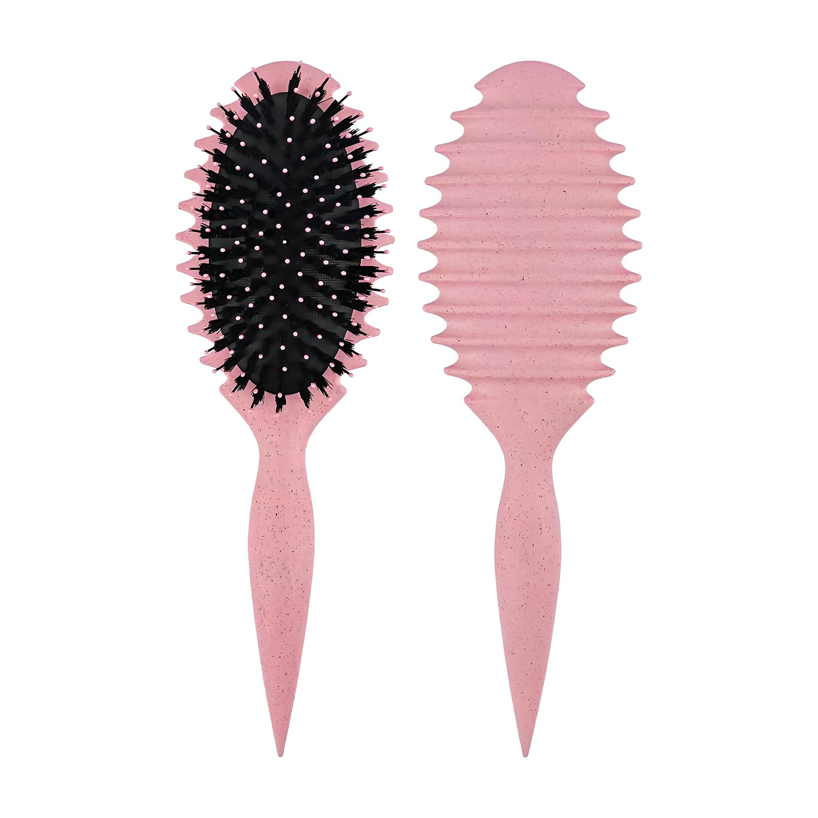 Hanwin Curly Hair Brush, Hair Brush, Curl Defining Brush, Define Curls Brush, Curly Brush, Detangling Hair Brush (Gen2 Pink)