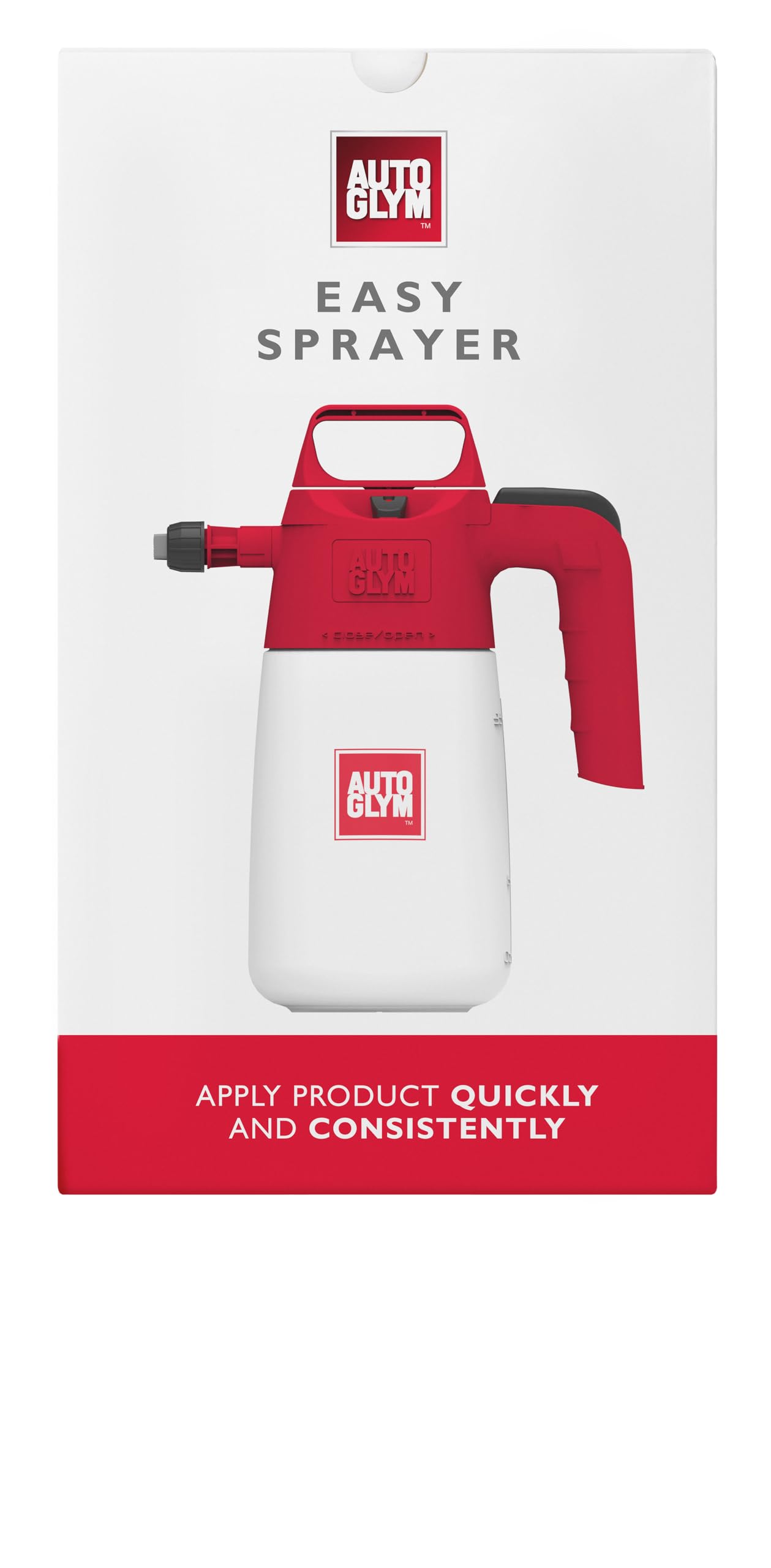 Autoglym Easy Sprayer,Durable Multipurpose Pressure Sprayer To Apply Car Cleaning Product,Perfect Spray Consistency And Coverage,Holds Up To 1 Litre of Product, White