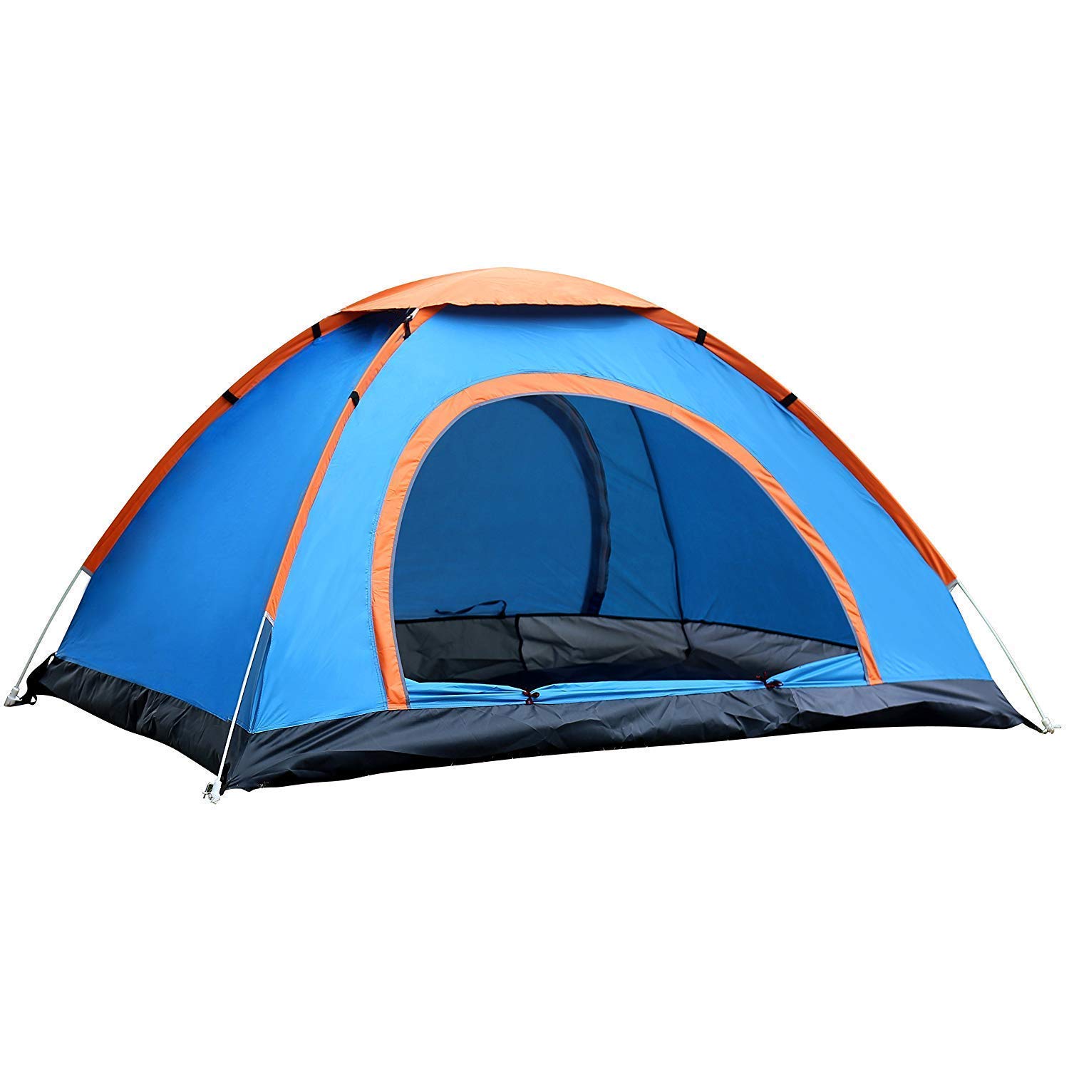 Egab Picnic Camping Portable Polyester Tent (4 Person, Assorted)