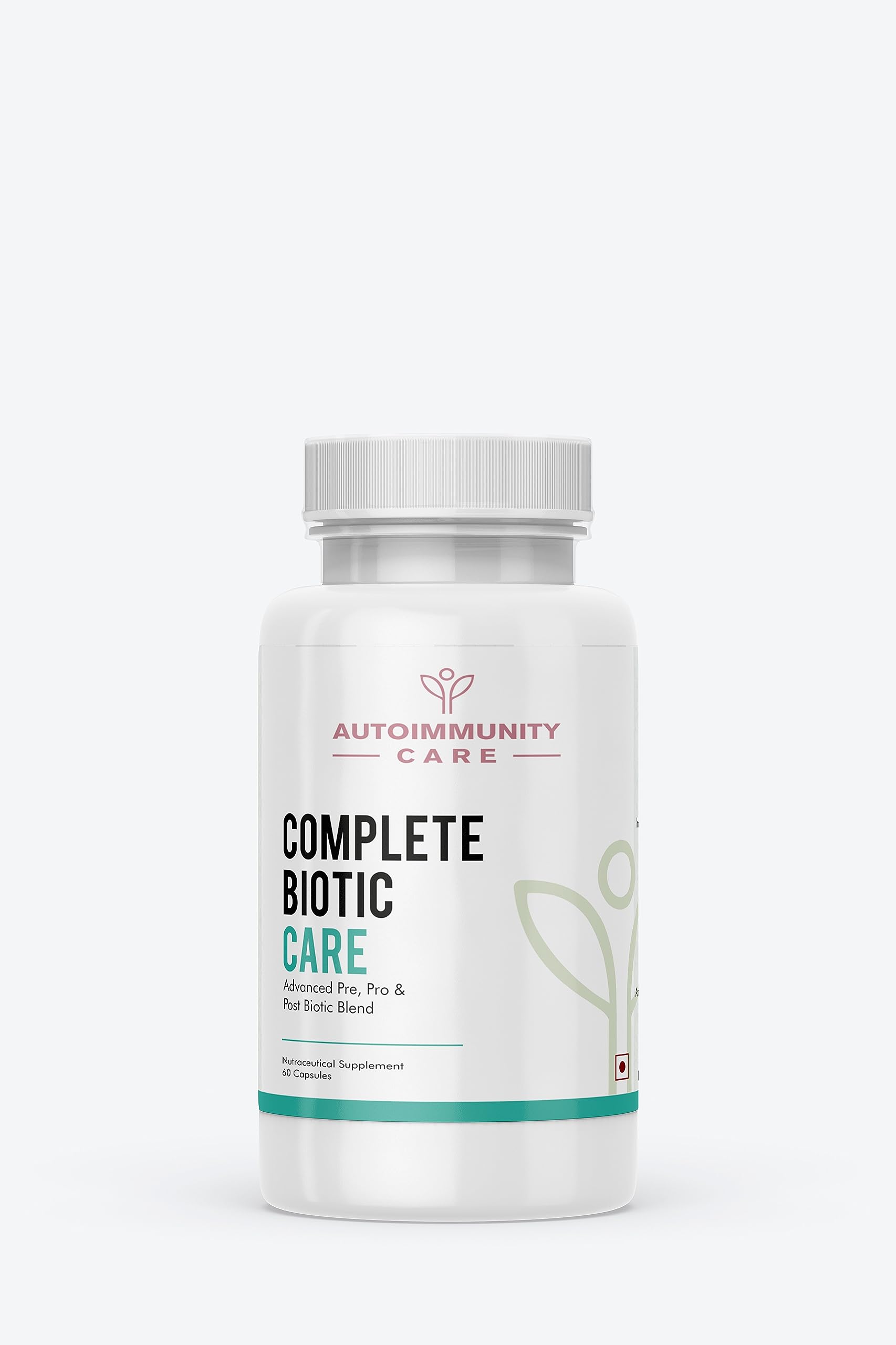 Autoimmunity care Complete Biotic Care | 3-in-1 Prebiotic, Probiotic & Postbiotic for Women & Men | Comprehensive Gut & Digestive Support, Immune Support | 60 Veg Capsules