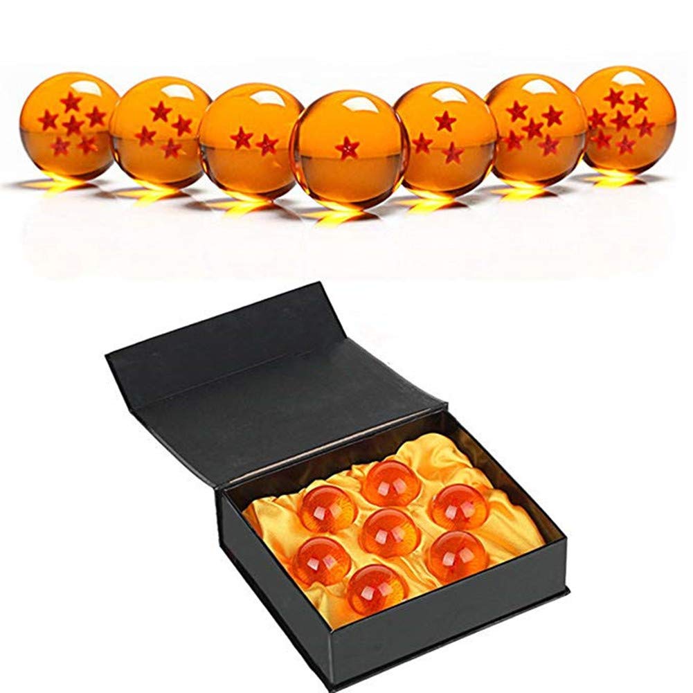 Collectible Medium Crystal Glass Stars Balls Dragon Ball(27,35,43,57,76MM in Diameter) (D-4.3)