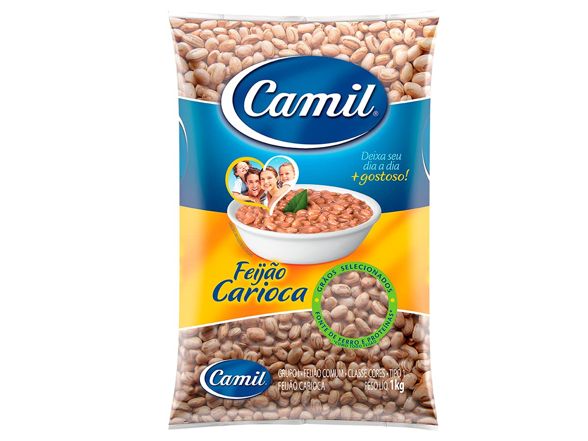 Camil Feijao Carioca Pinto Beans 2.2 Lbs Pack