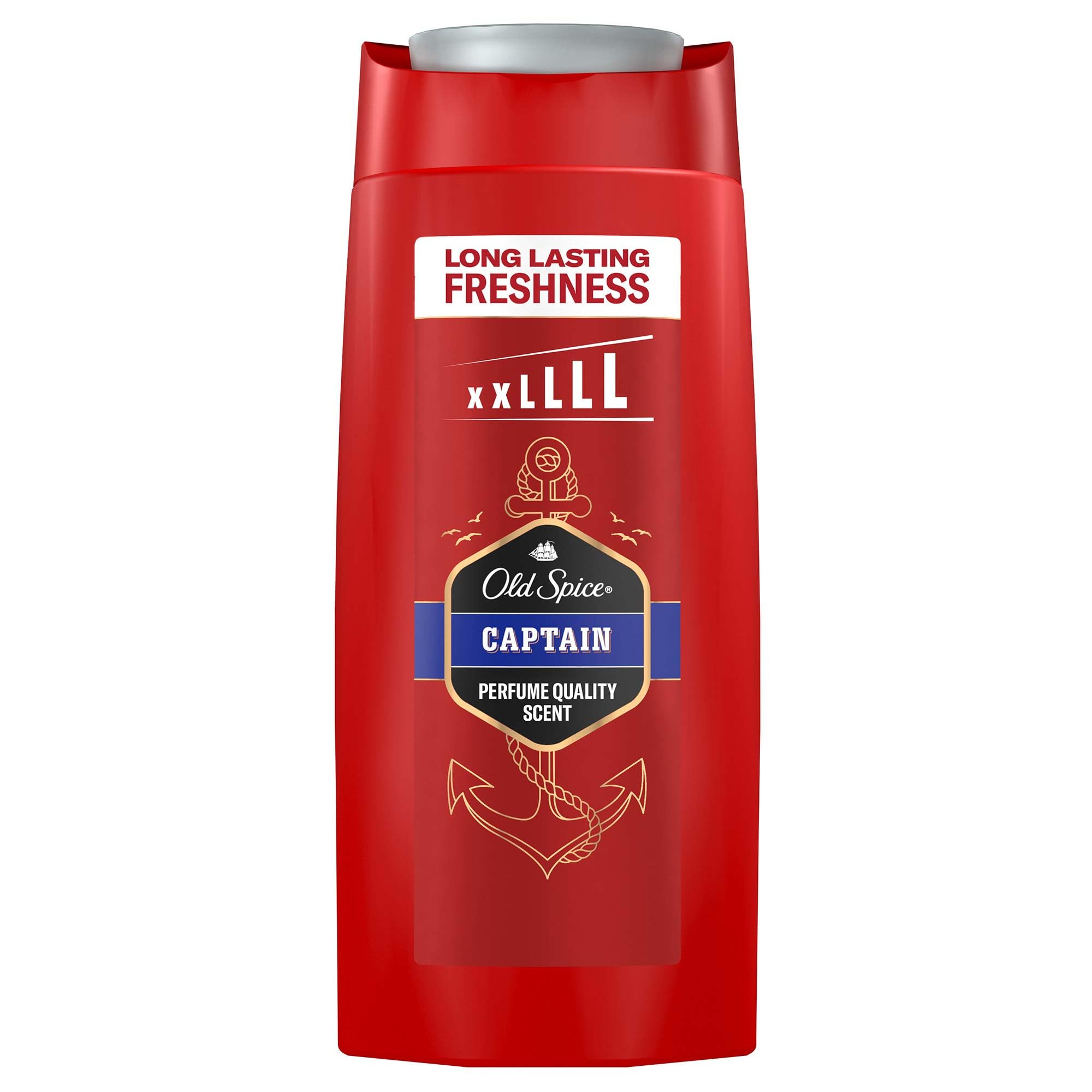 Old Spice Captain 3-in-1 (Body-Hair-Face Wash) For Men, Value Pack, 675 ML, Scent of Open Ocean, Sandalwood & Citrus Notes