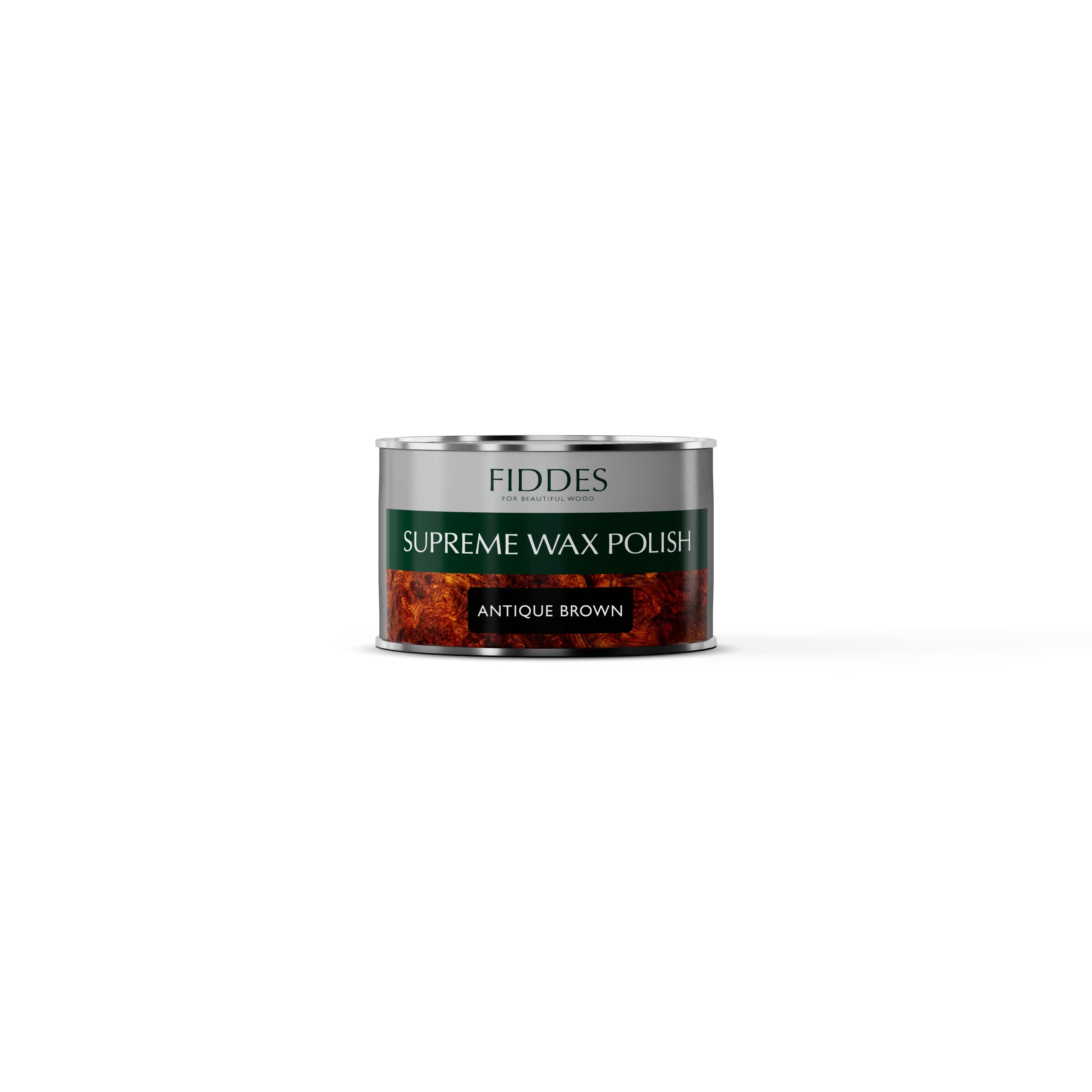 Fiddes Supreme Wax Polish 400 ml, Antique Brown