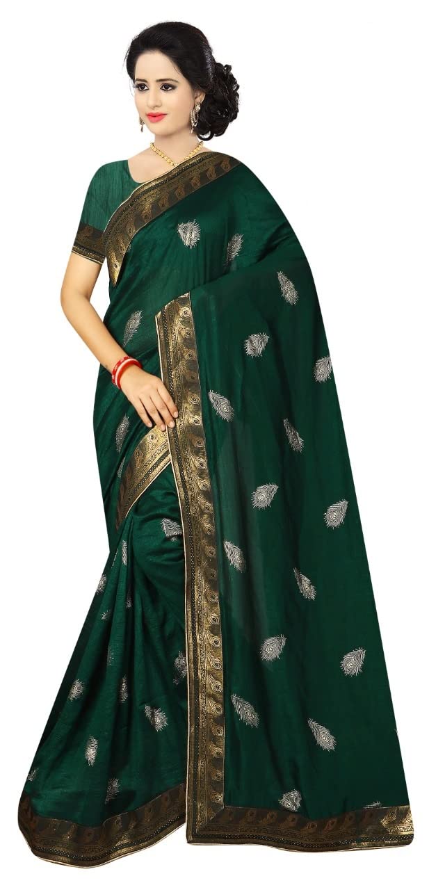 GenericCHITRAKSHI VICHITRA FOIL SAREE WITH BLOUSE