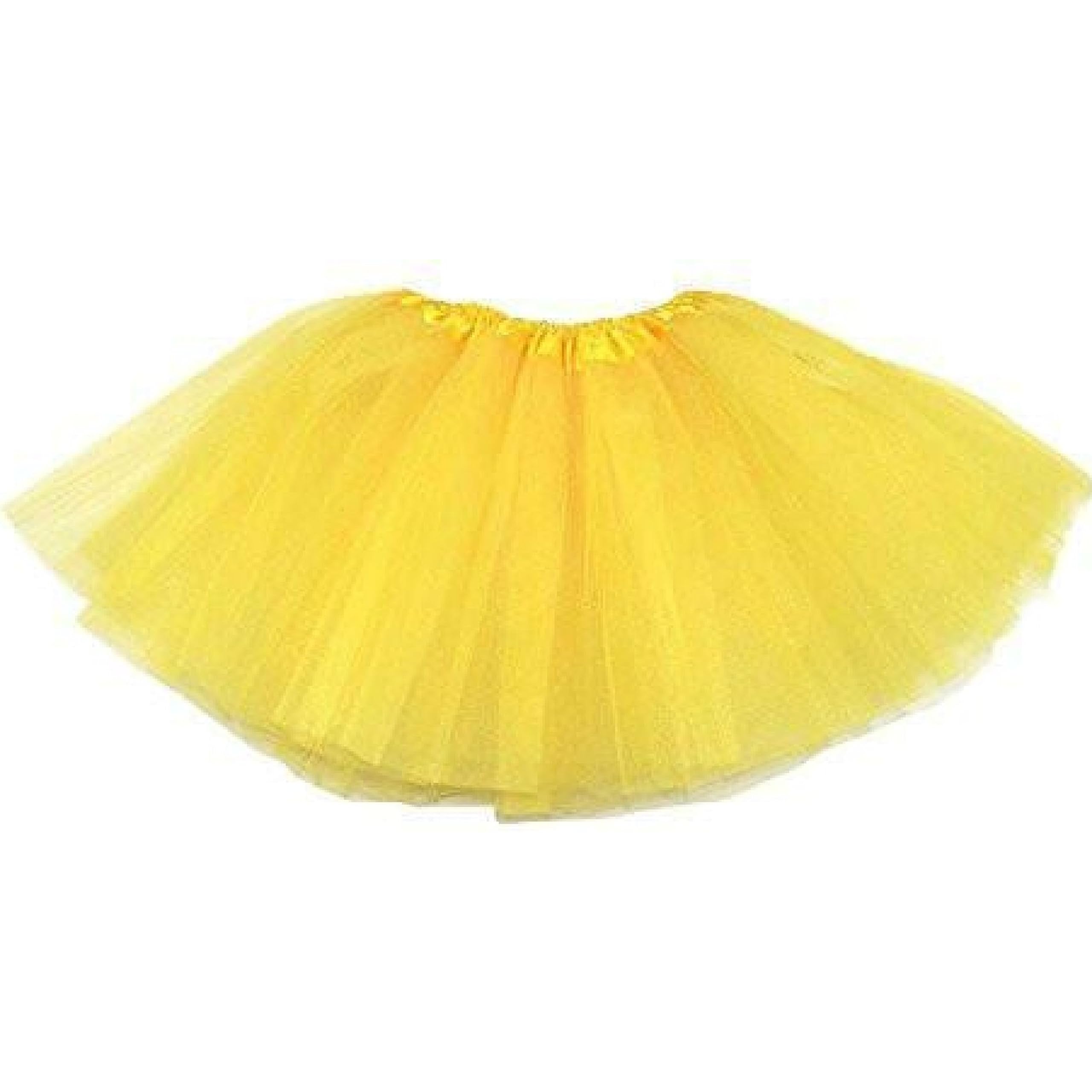 Lizzy® Deluxe Ladies Adult 3 Layered Plain Coloured Tutu Skirts Fancy Dress