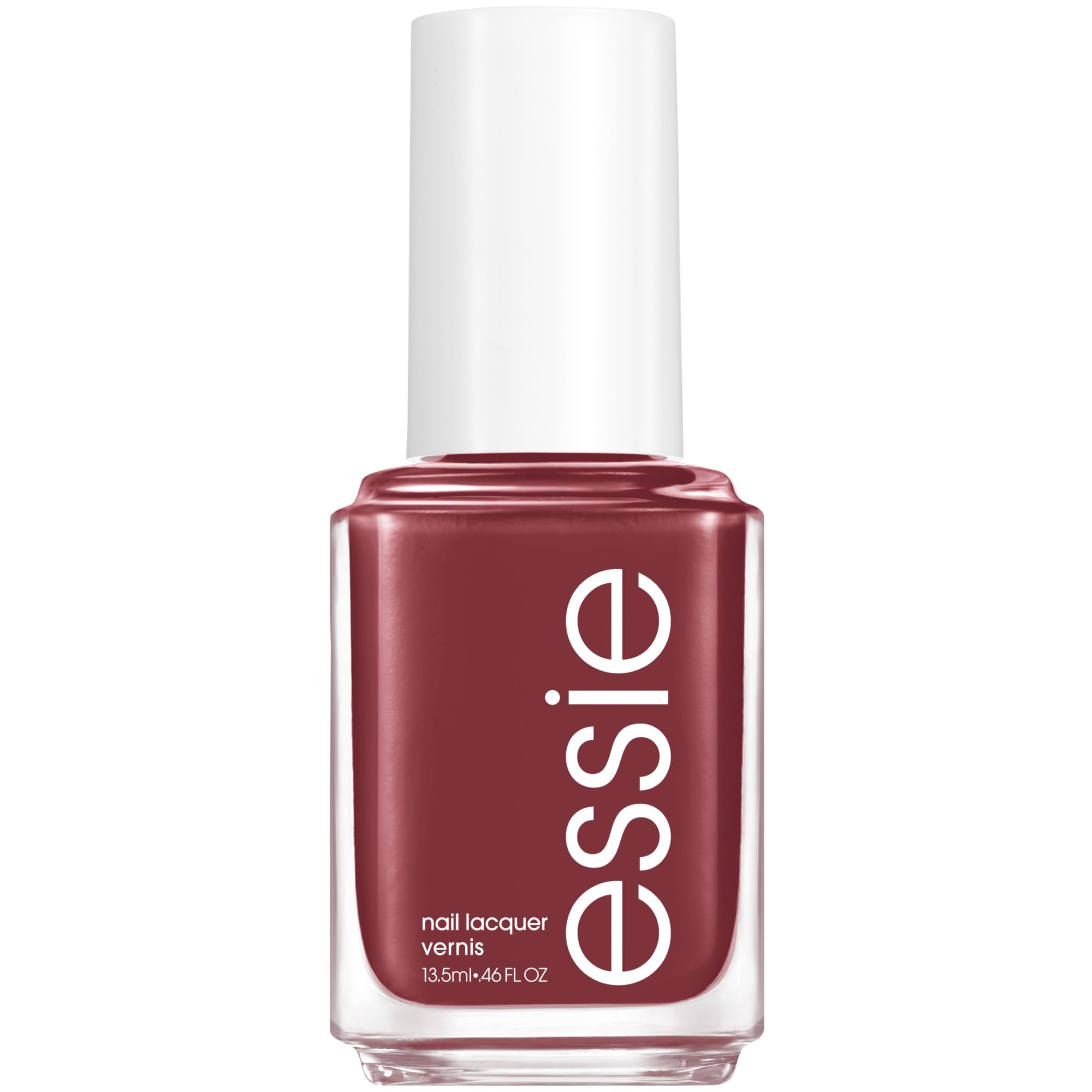 essie Salon-Quality Nail Polish, Vegan, Dusty Rose, Angora Cardi, 0.46 fl oz