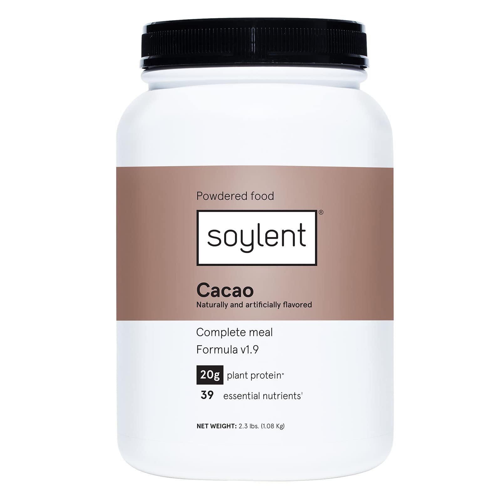 Soylent Meal Replacement Powder, Cacao 1kg, 1 Ct