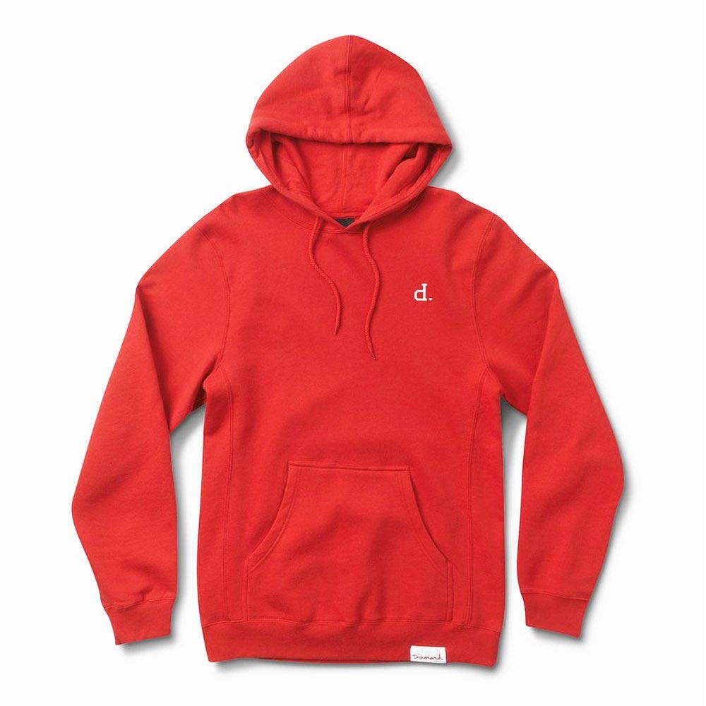 Diamond Supply CoMini Un Polo Pullover Hoodie Red