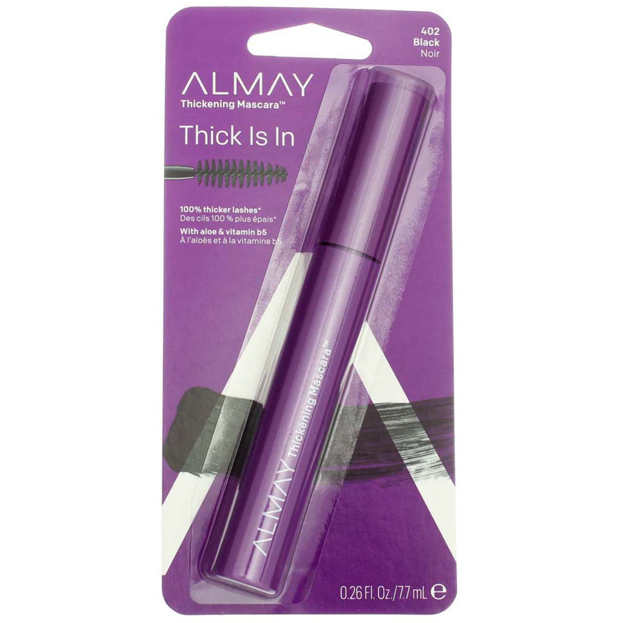 Almay One Coat Nourishing Thickening Mascara, Black 402 .4 fl oz (11.8 ml)