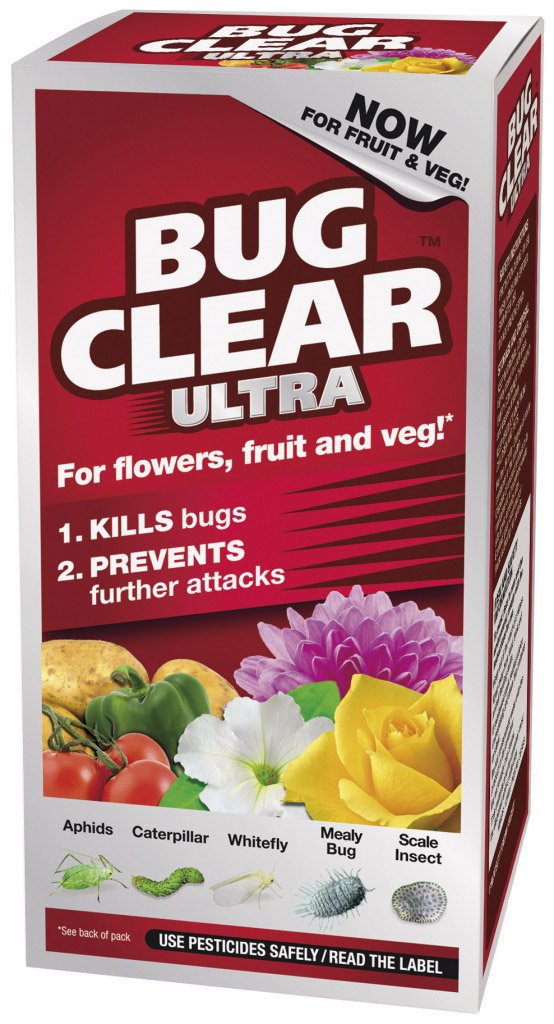 Bug Clear Ultra Concentrate Now For Fruit & Veg & Flowers Kills Bugs 200ML