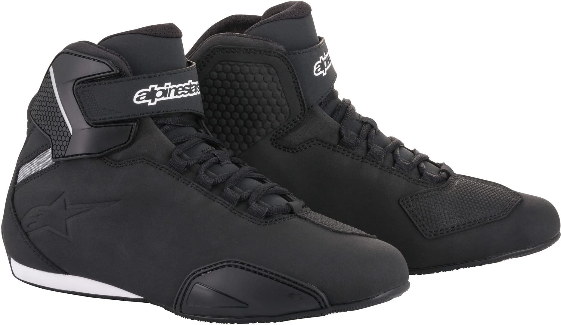 Alpinestars Men's Sektor Street Motorcycle Shoe, Black, 12