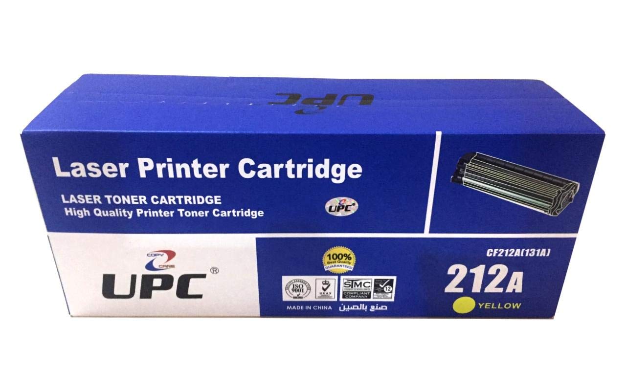 UPC 131 Compatible LaserJet Toner Cartridge YELLOW (CF212A)