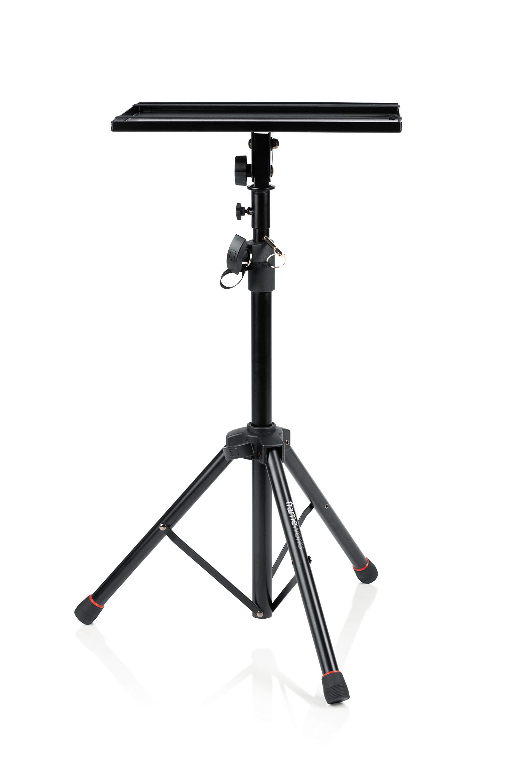 Gator FrameworksLaptop & Projector Tripod Stand with Height & Tilt Adjustment (GFWLAPTOP1500)