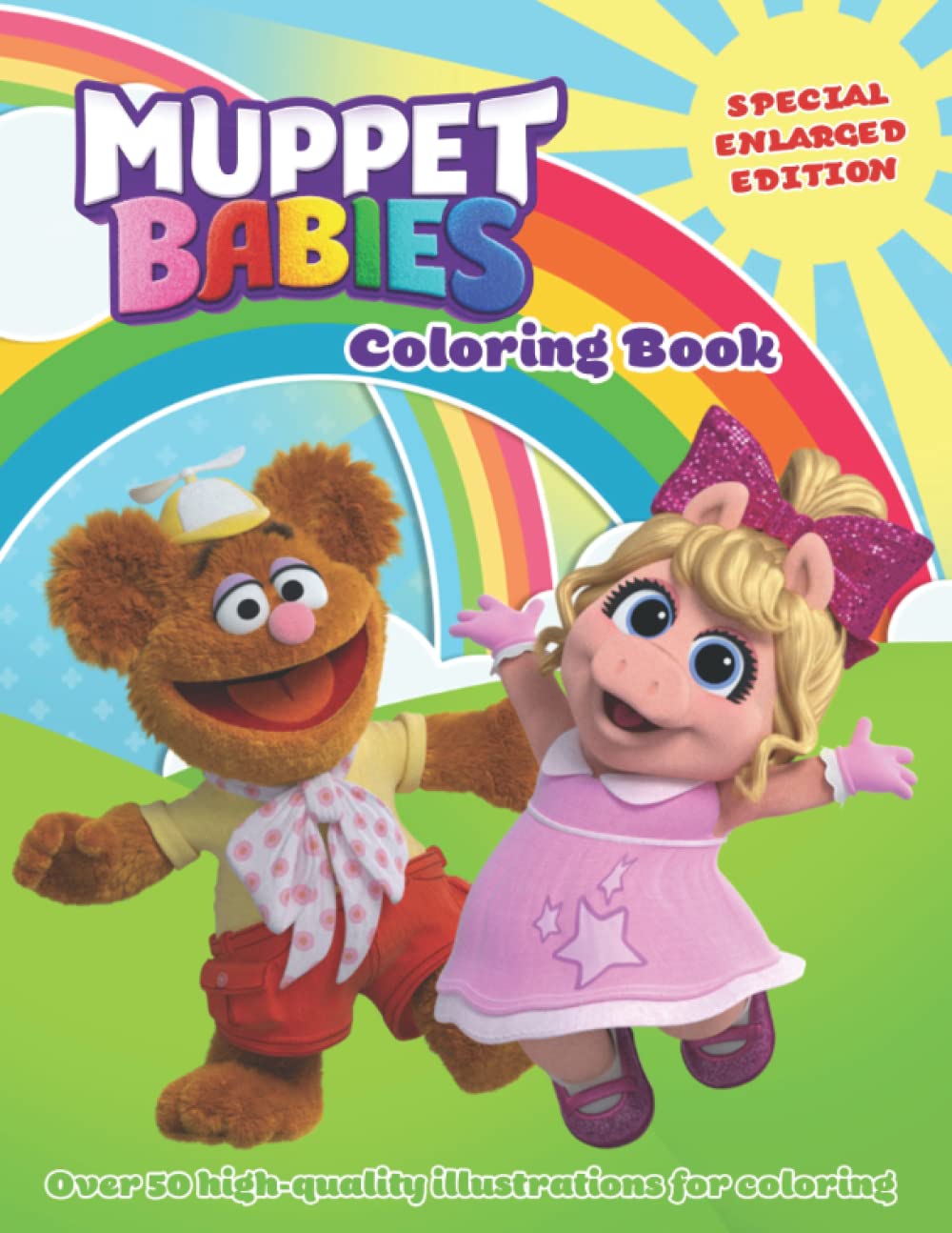 Muppet Babies: Coloring Book: Over 50 high-quality illustrations for coloring, SPECIAL ENLARGED EDITION