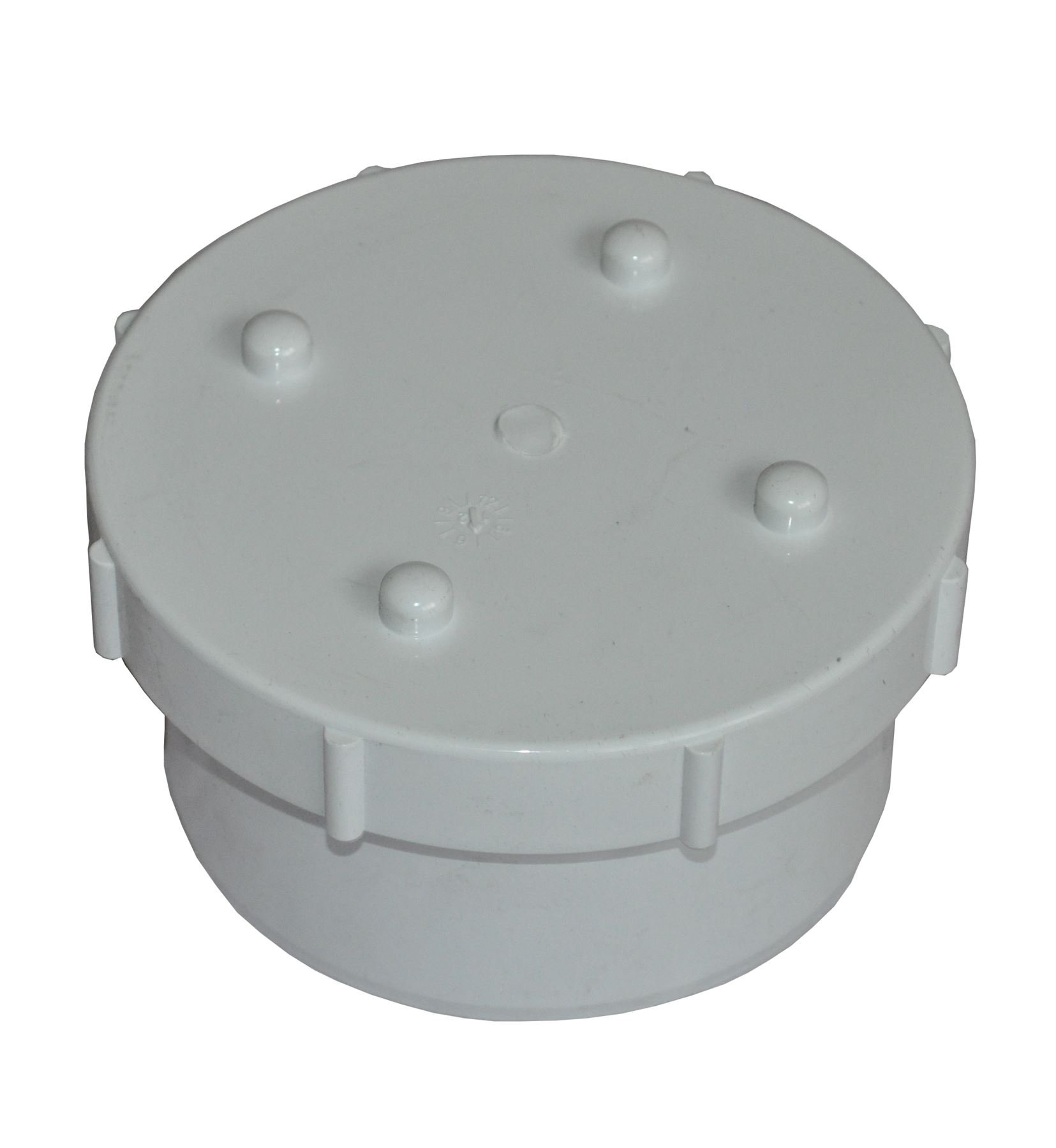 Solvent Soil Pipe Access Cap - White