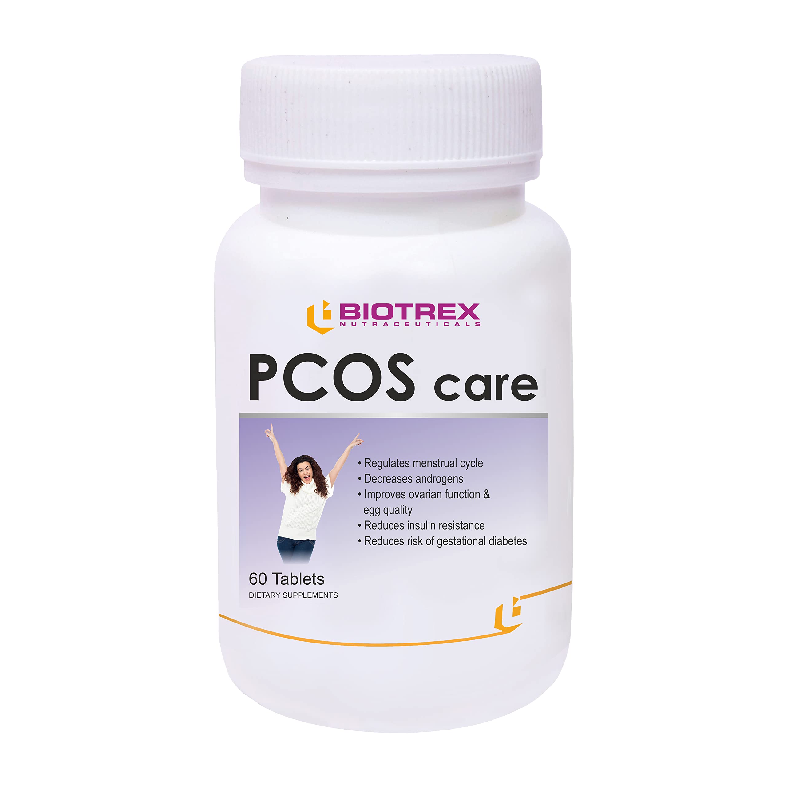 Biotrex Nutraceuticals Natural & Complete PCOS/PCOD Care - 60 Tablets