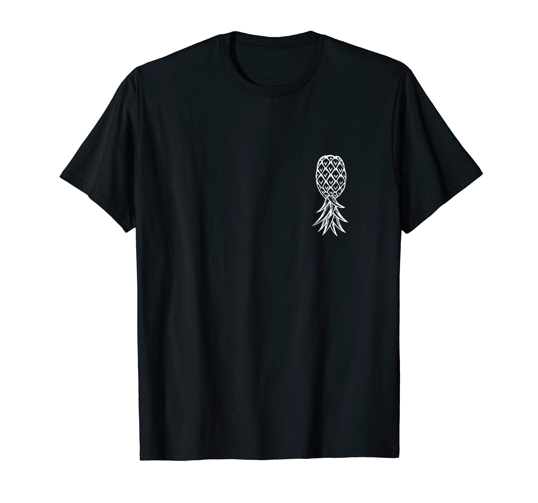 Pineapple Upside Down Pineapple | Subtle Swinger Lifestyle T-Shirt