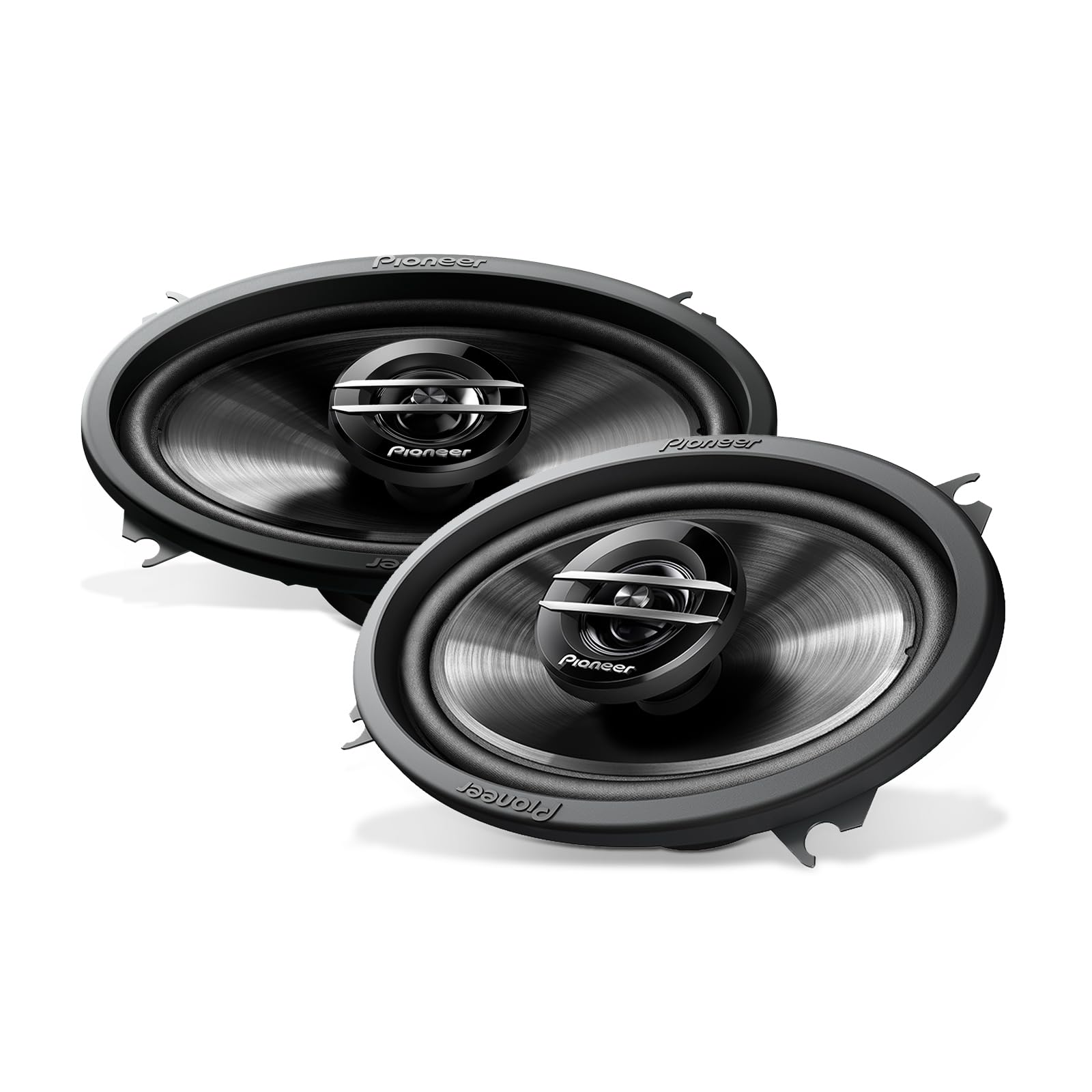 Pioneer TS-G4620S 2-Way Coaxial Car Audio Speaker, Full Range, Clear Sound Quality, Easy Installation and Enhanced Bass Response, Black 4” x 6” Oval Speaker