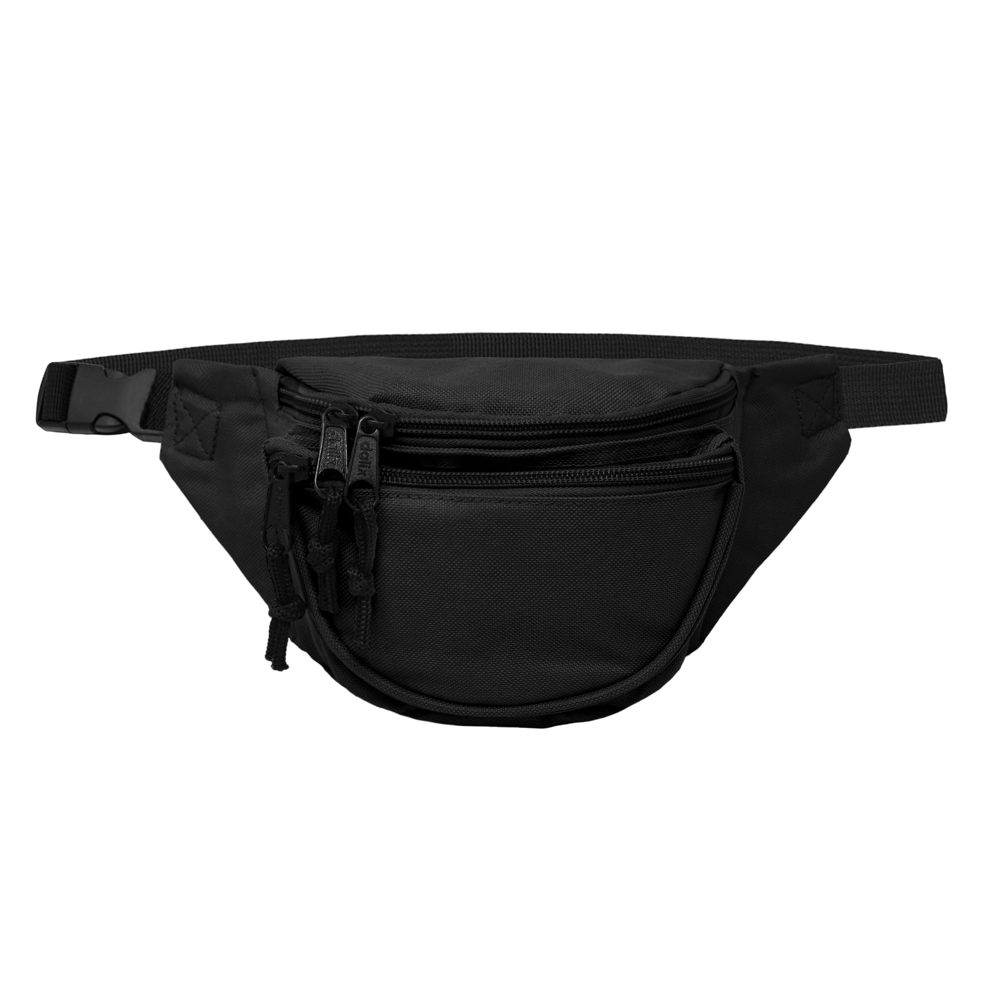 DALIXFanny Pack w/ 3 Pockets Traveling Concealment Pouch Airport Money Bag