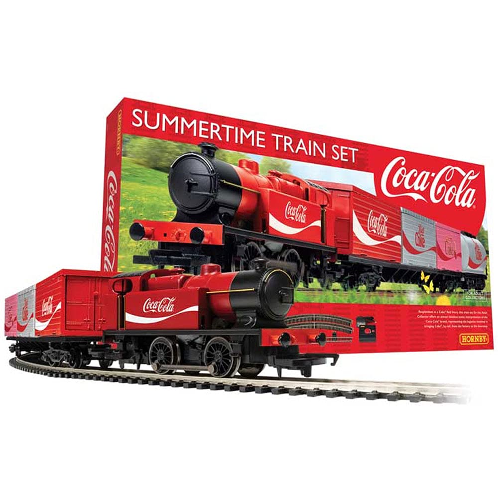 Hornby R1276M Summertime Coca-Cola Train Set, Multi Colour