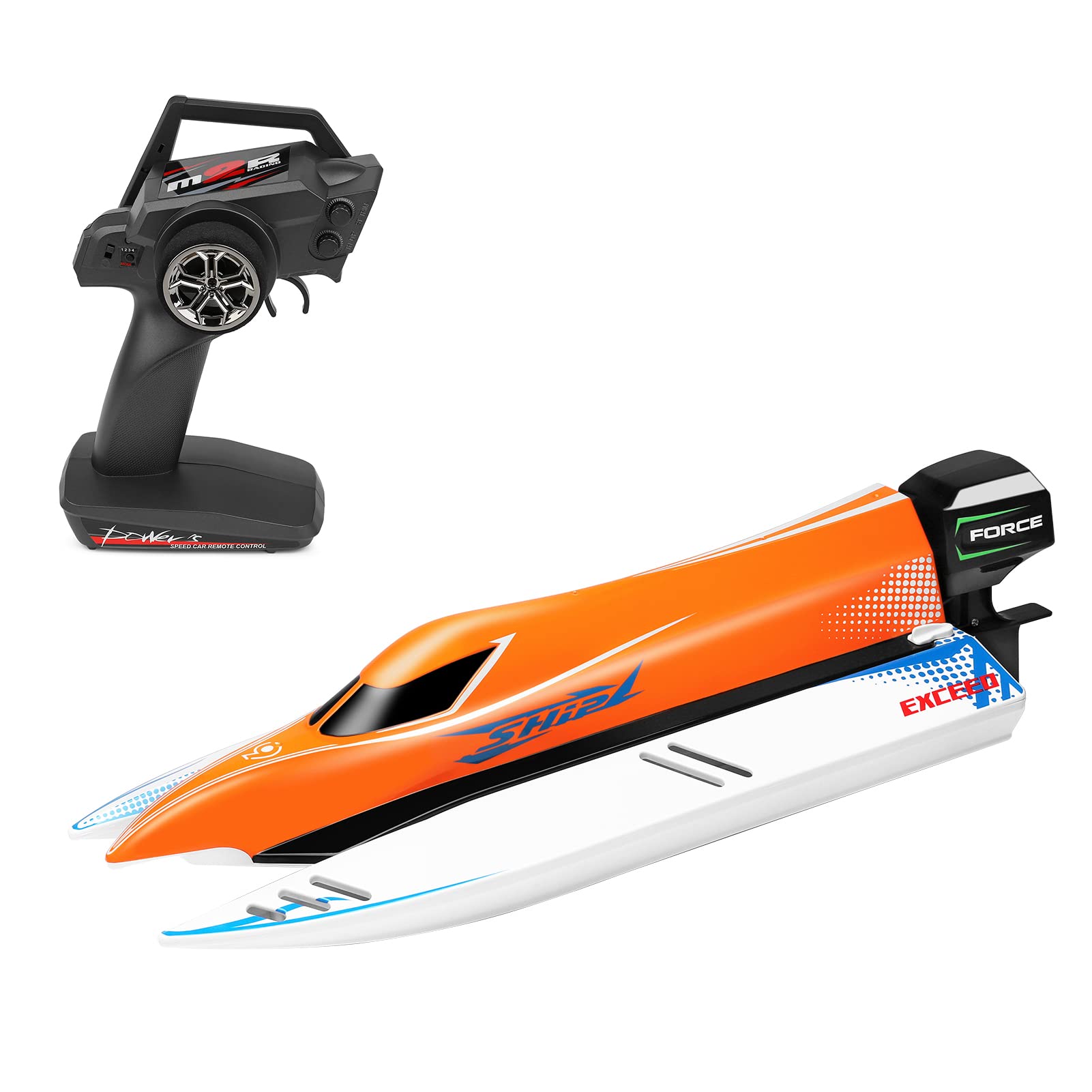 GoolRC WLtoys WL915-A Brushless RC Boat, 2.4GHz Remote Control Boat, 45KM/H High Speed RC Racing Boat