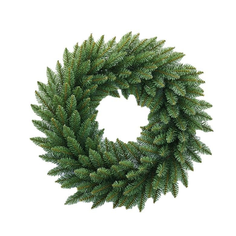 Artificial Christmas Wreath for Front Door 40cm Artificial Christmas Wreath,Evergreen Branch Pine Decoration for Christmas Festival Front Door Indoor Outdoor Wall Hanging Holiday Party Home Decor