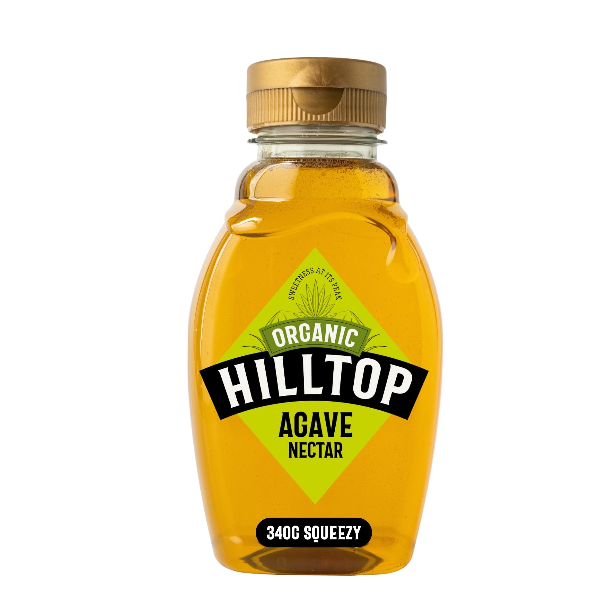 Hilltop Agave Nectar - Organic - Squeezy Bottle - 330g