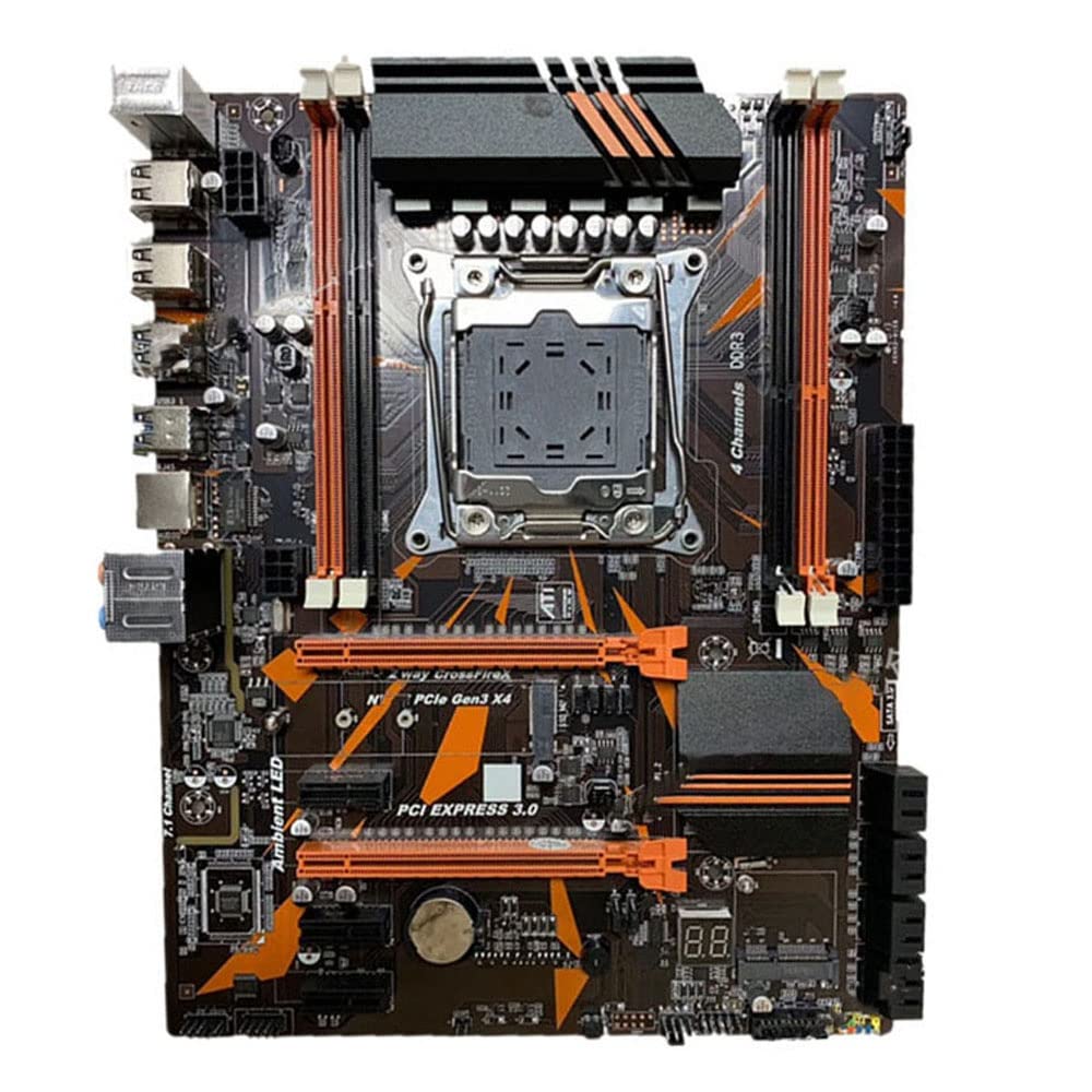 YANHUNING X99 LGA2011-V3 Professional 4 Channel DDR4 Desktop Computer Motherboard X 99 LGA2011-3 E5 2680 V2