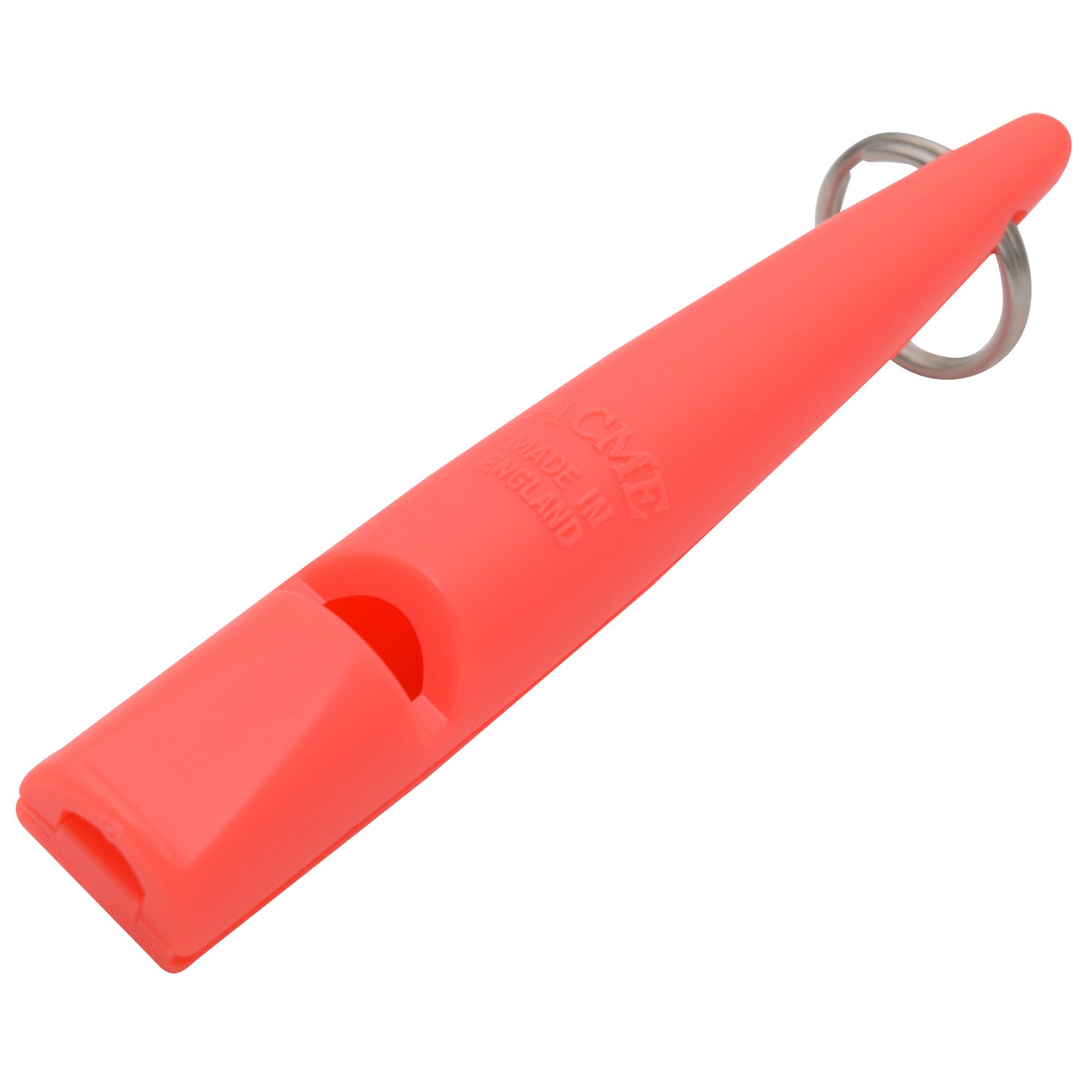 ACMEThe Dog Training Whistle Number 211.5 Medium High Pitch, Single Note | Good Sound Quality, Weather-Proof Whistles | Designed and Made in The UK (Coral)