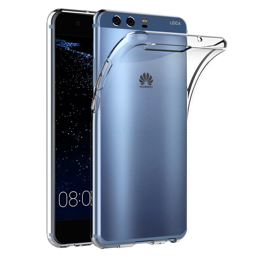 AICEK Huawei P10 Case, Transparent Silicone Cover for Huawei P10 Bumper Covers Clear Case