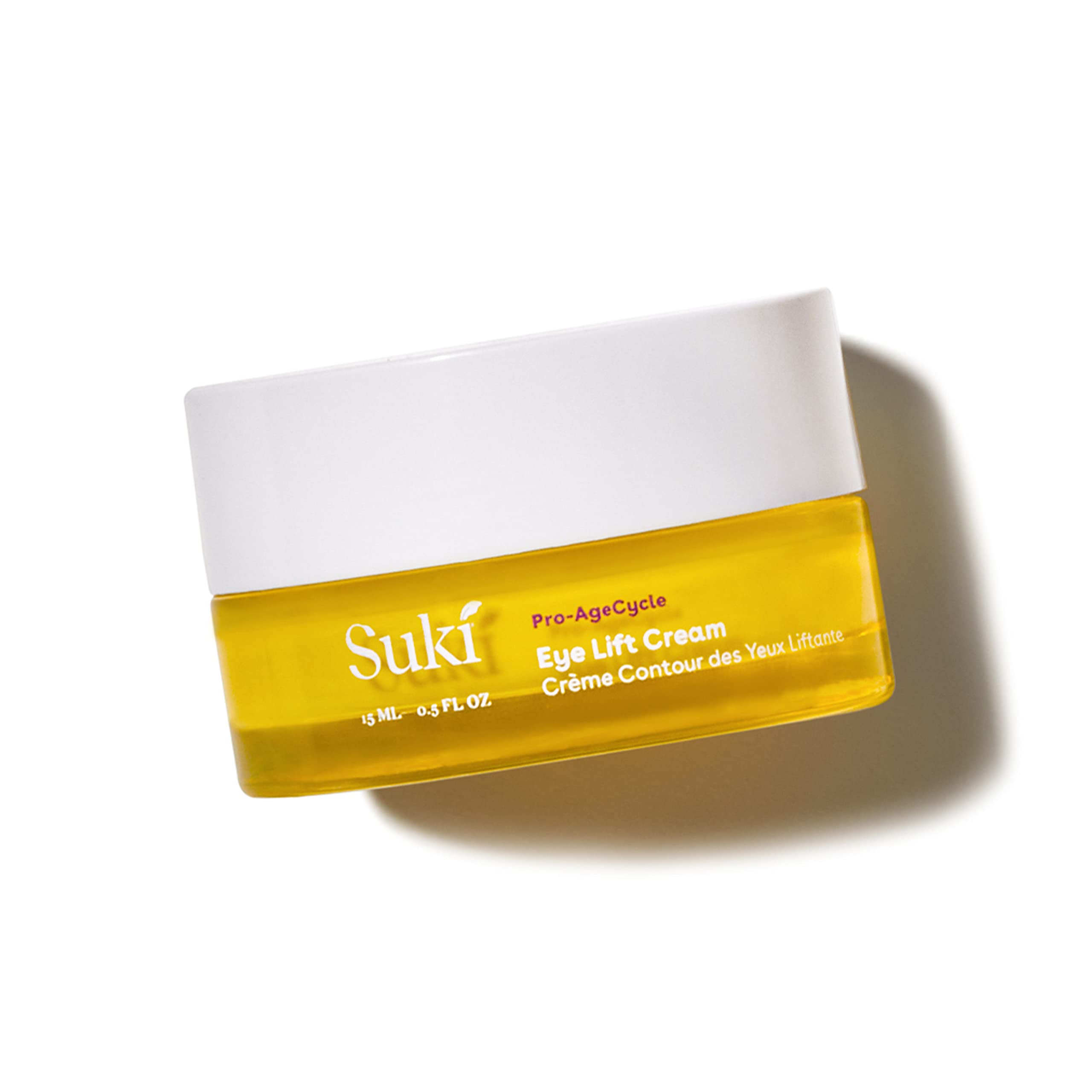 Suki Skincare Eye Lift Renewal Cream - Day - With Resveratrol, Caffeine, & Vitamin C - Helps Firm, Brighten, & Nourish Delicate Under-Eye Skin - 15 ml