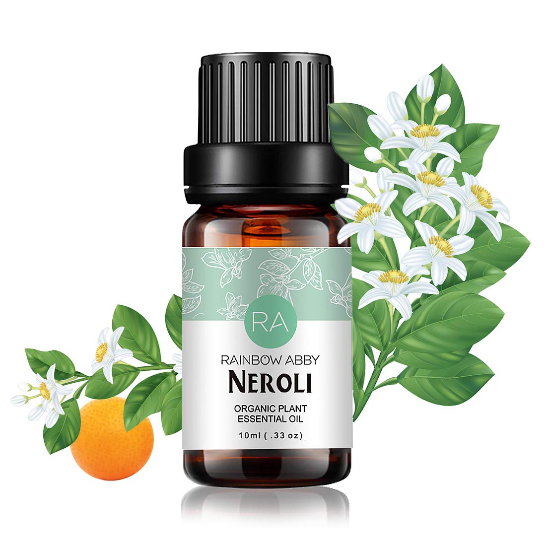 Neroli Essential Oil 100% Pure Oganic Plant Natrual Flower Essential Oil for Diffuser Message Skin Care - 10ML