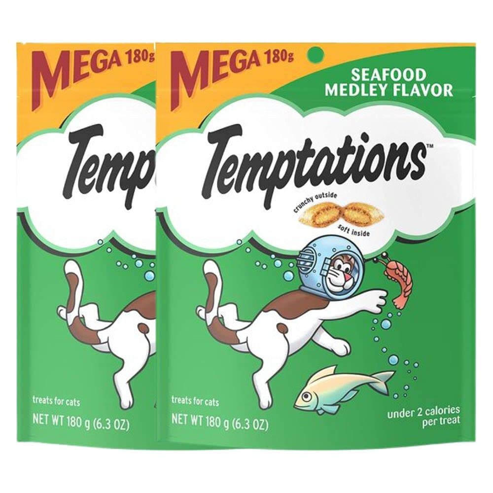 Wiskas Temt Mega Seafood (Pack of 2)2