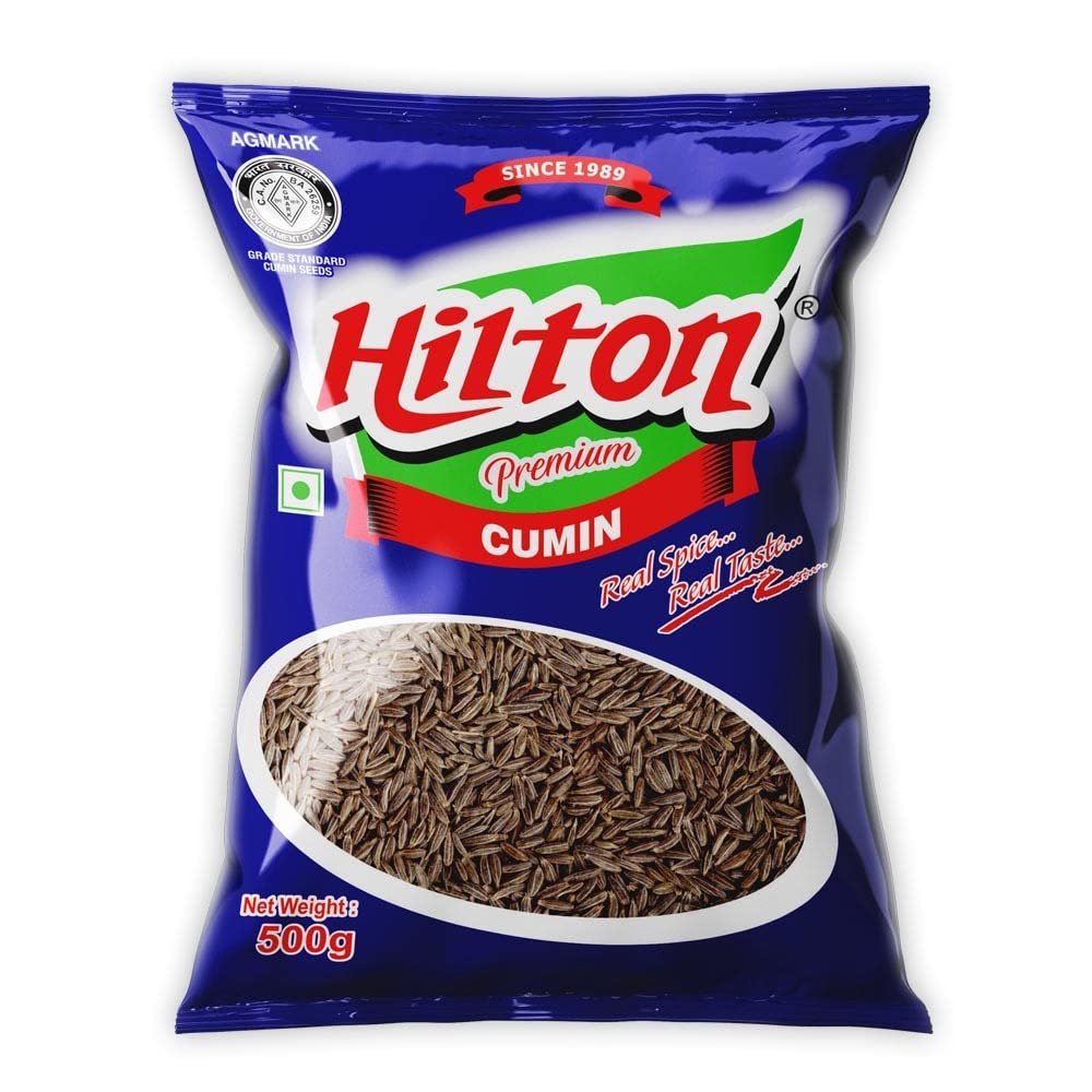 Hilton Whole Cumin Seed (Jeera) 500 GM