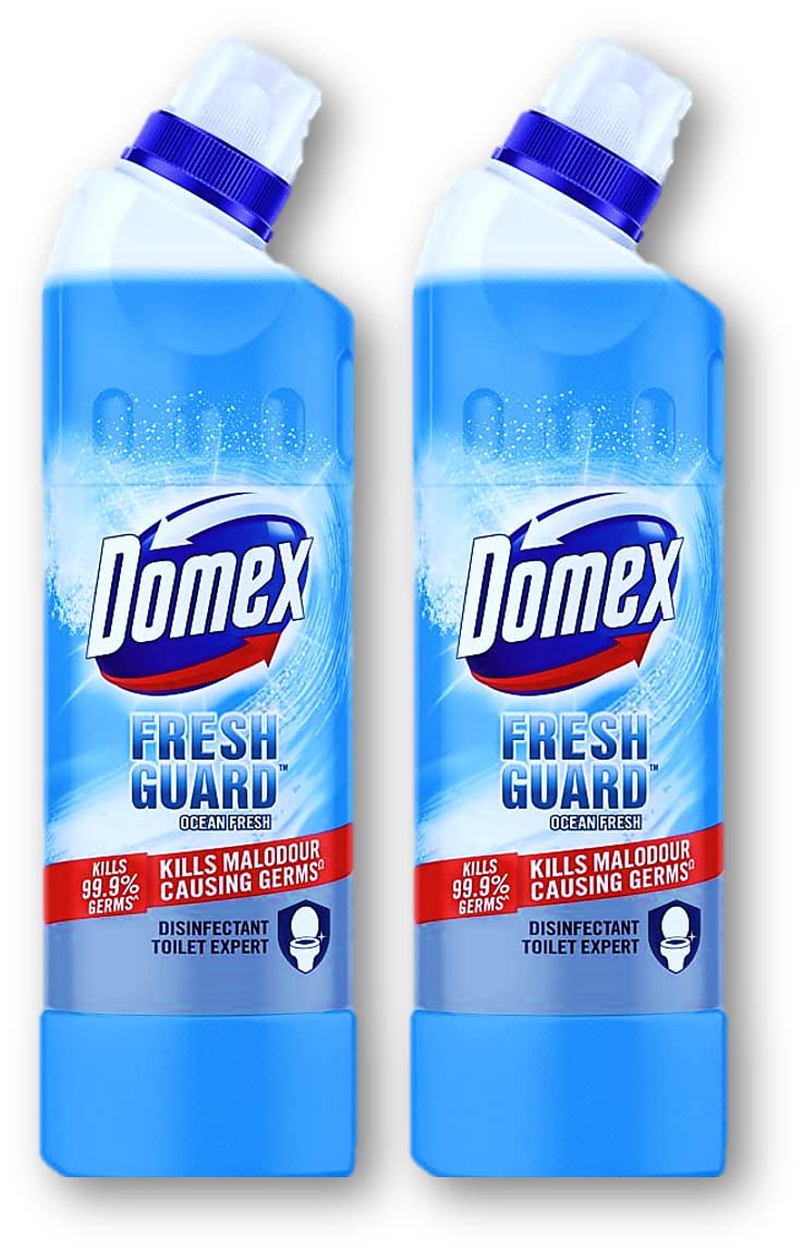 Domex Fresh Guard Ocean Disinfectant Toilet Expert 500ml (pack of 2) Unique