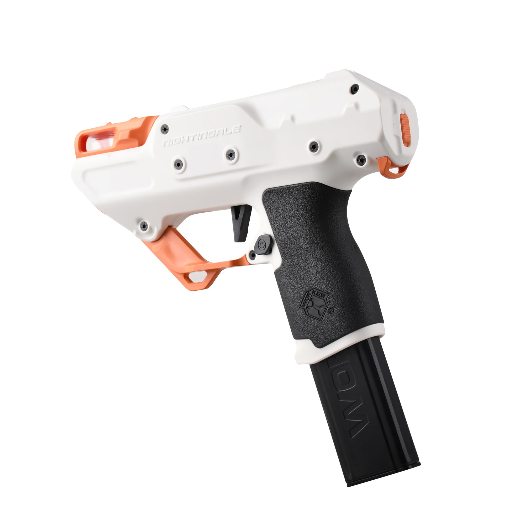 Worker Mod Full AUTO Nightingale Blaster Toy Color White Orange