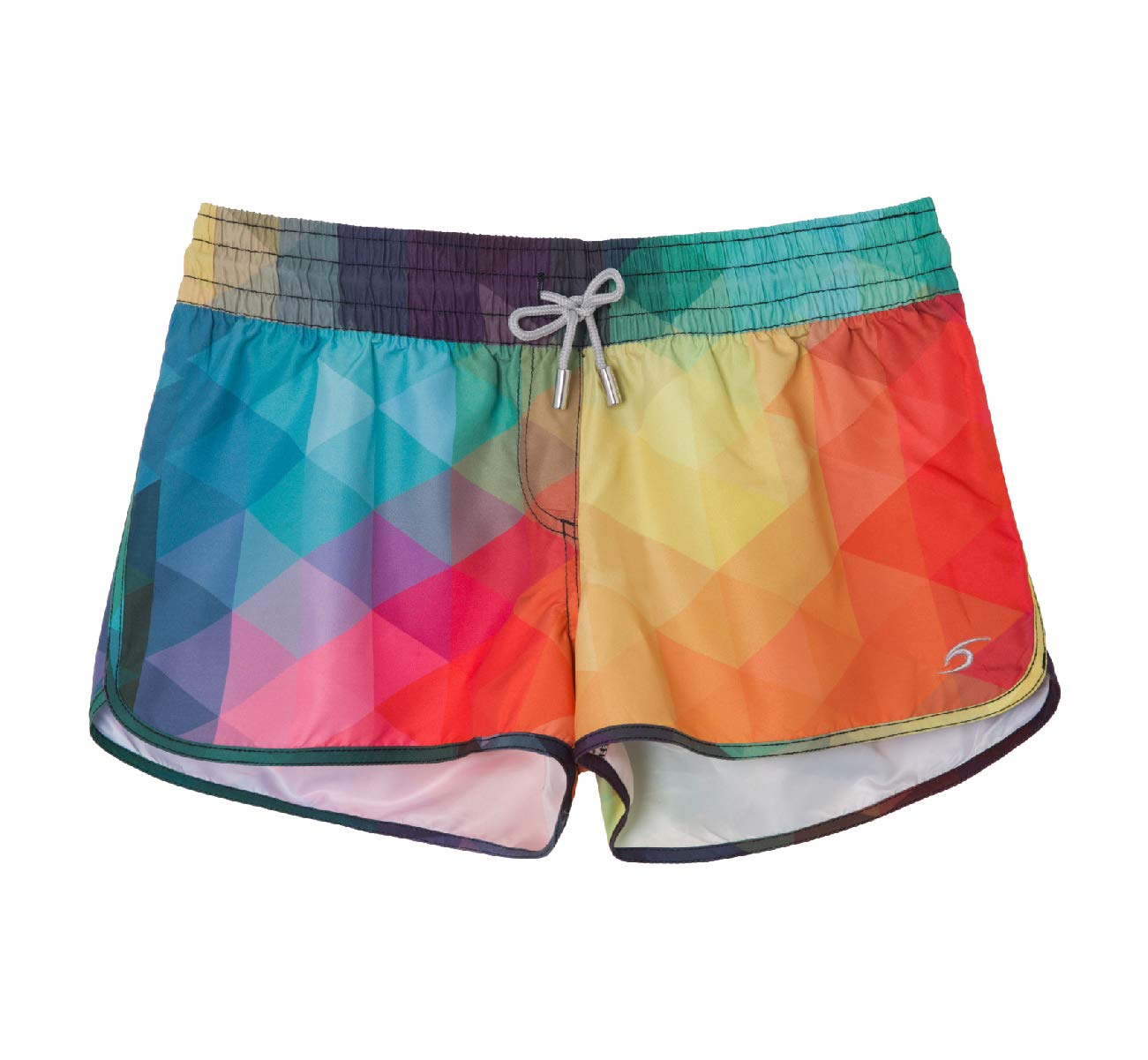 SURF CUZWomen's Prisma Board Short - Quick Dry Fabric Women Swim Shorts for Beach or Swim