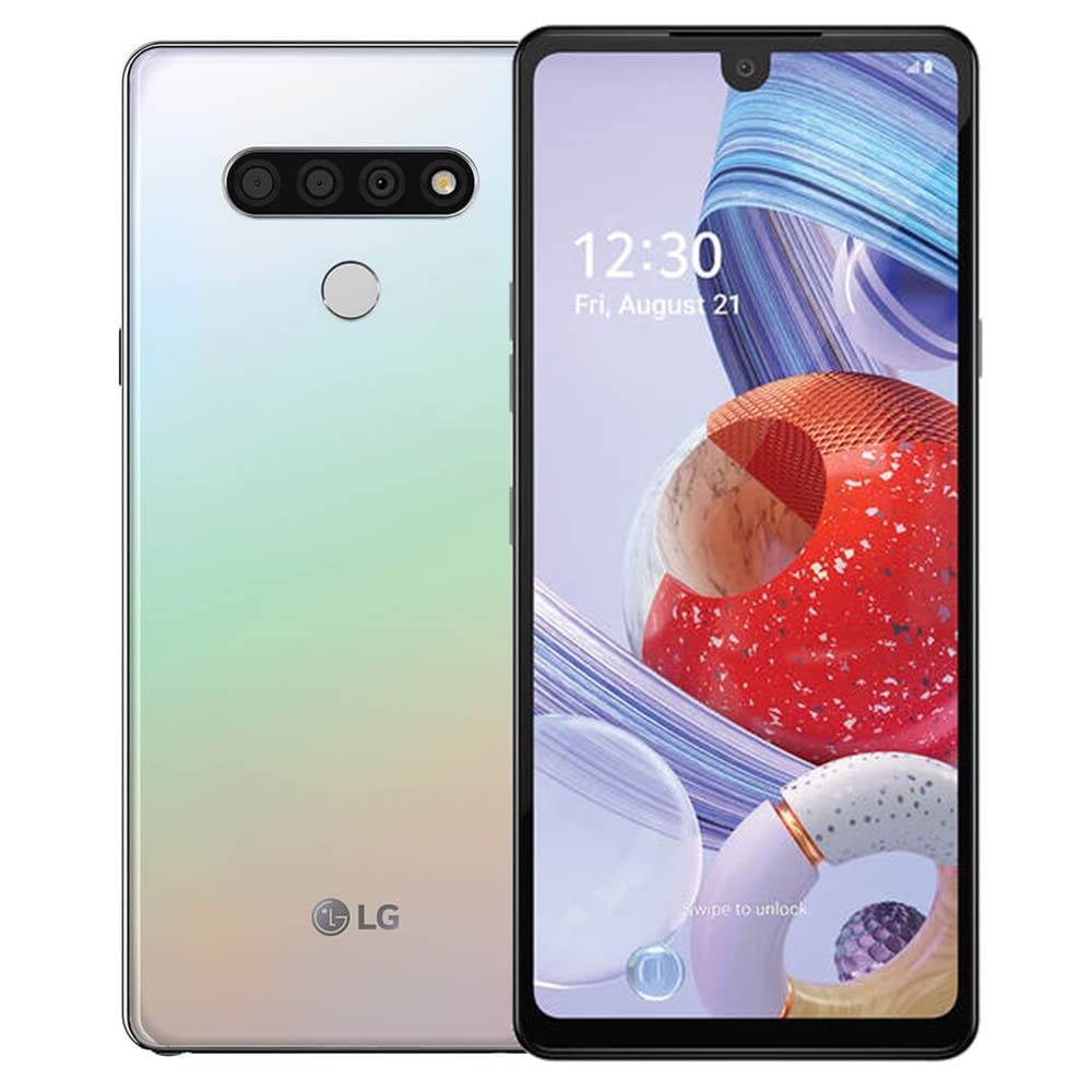 LG Stylo 6 Android Smartphone – 64 GB - (Renewed) (White, GSM Unlocked)