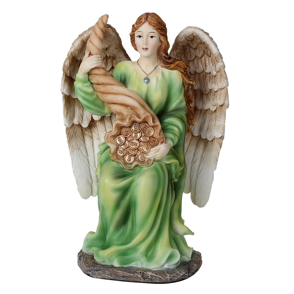 Angel of Abundance Prosperity Positive Energy Abundia Angel de la Abundancia Prosperidad Collectible Figurine