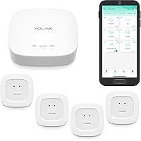 Deals on YoLink Smart Home Starter Kit: Hub & Water Leak Sensor 4-Pack