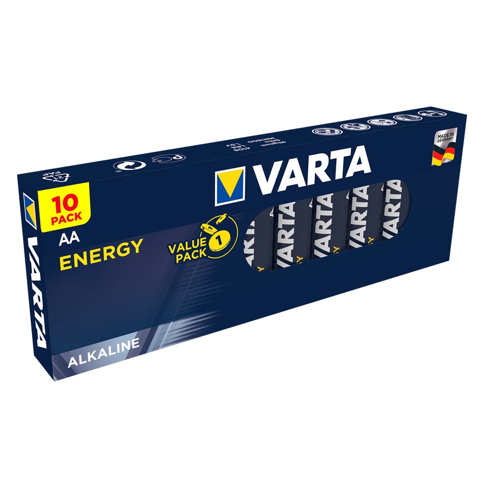 Varta Batterie Alkaline Mignon AA Energy Retail Box (10Pack) 04106 229 410