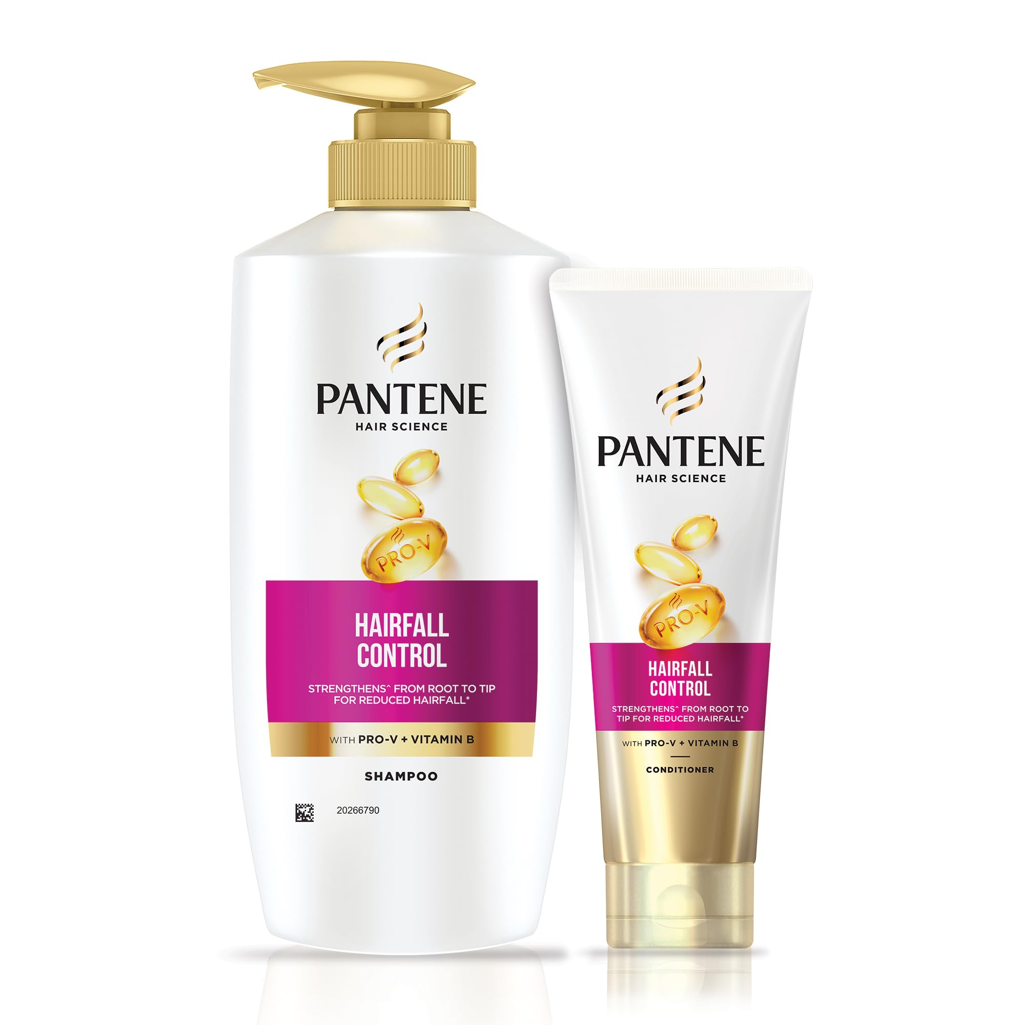 Pantene Hair Science Hairfall Control Shampoo 715ml + Conditioner 90ml