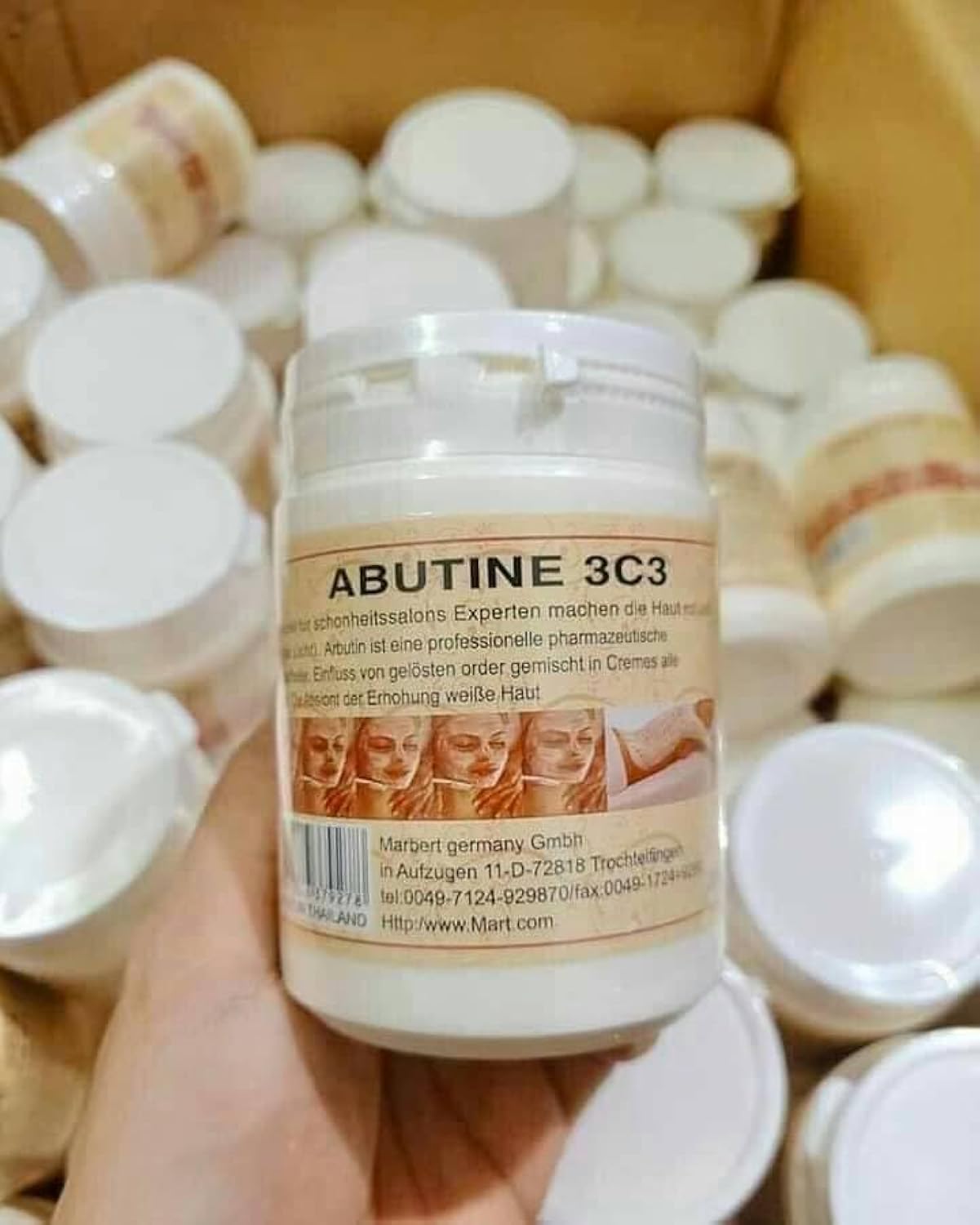 Fairy Skin Abutine 3c3 Cream 250g Made In Thailand