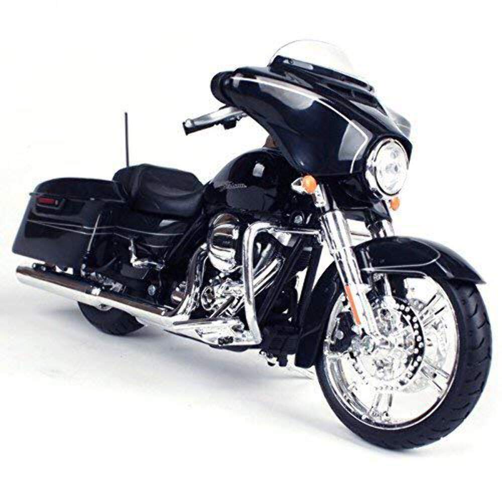 Maisto 1/12 Harley Davidson Street Glide Toy Motorcycle Black