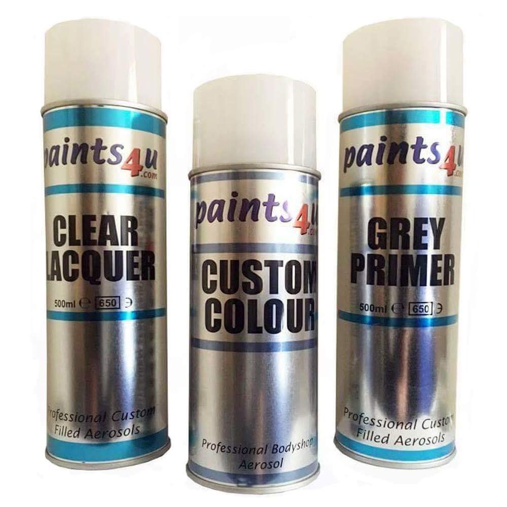 Paints4u NISSAN Full Basecoat Aerosol Repair Kit MAGNETIC RED NAJ